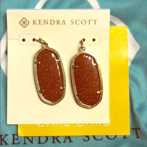 Kendra Scott Elle Earrings in Goldstone